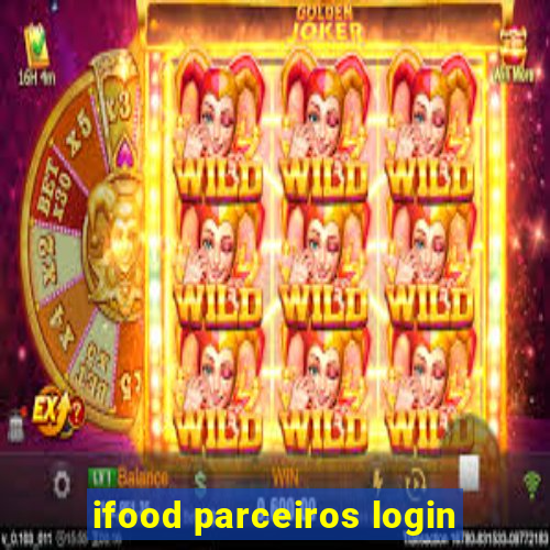 ifood parceiros login